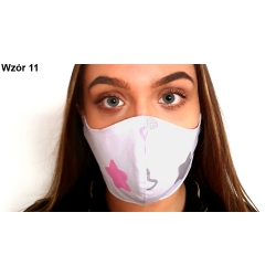 Profilowana bawełniana maseczka rozmiar damski